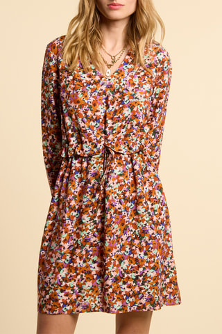 Vestido direito - Camel