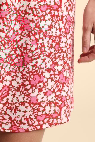 Vestido direito - Vermelho