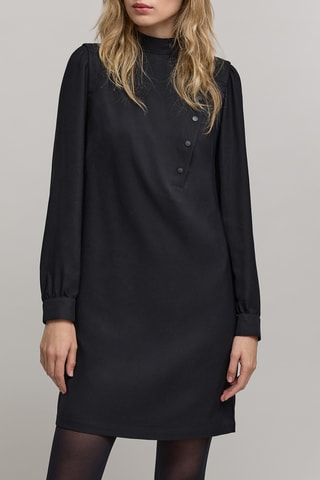 Vestido direito - Preto - IKKS