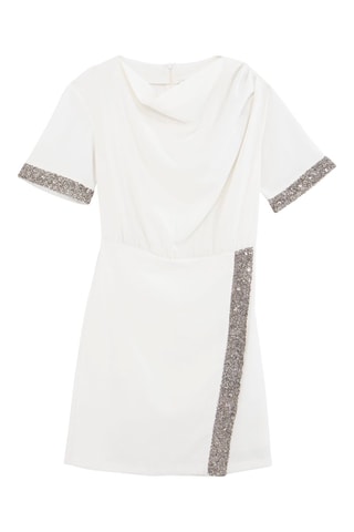 Vestido direito - Cru - IKKS