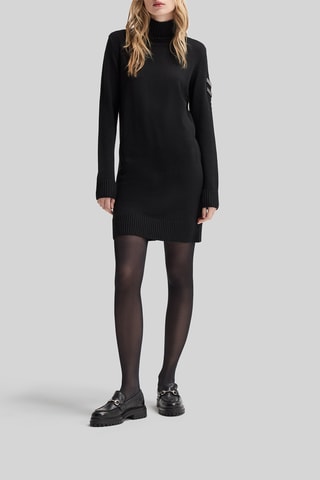 Vestido-camisola - Preto - IKKS