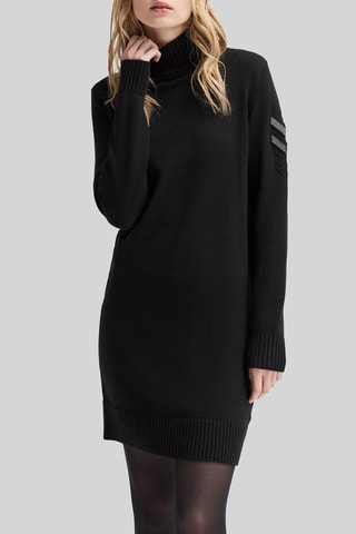 Vestido-camisola - Preto - IKKS