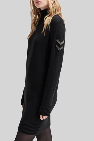 Vestido-camisola - Preto - IKKS