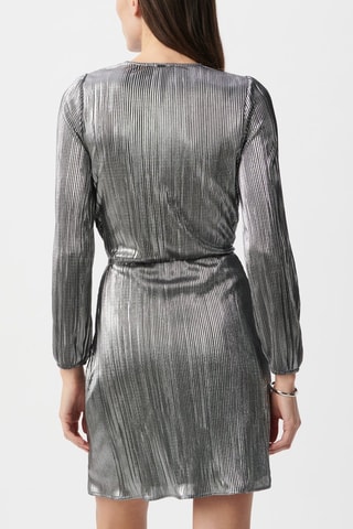 Vestido plissado - Preto