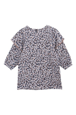 Robe en coton biologique - Bleu