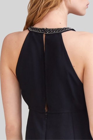 Vestido comprido - Preto - IKKS