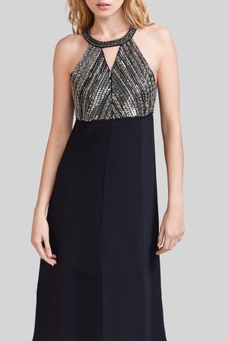 Vestido comprido - Preto - IKKS