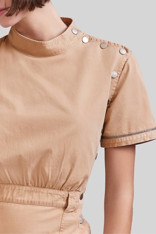 Robe droite - Camel - IKKS