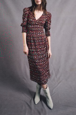 Robe midi - Noir - IKKS