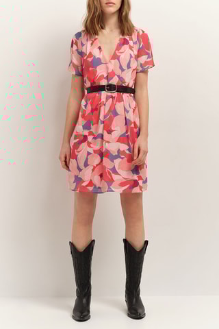 Vestido estilo patinadora - Vermelho - One Step