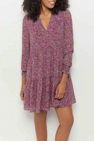 Robe patineuse - Fuchsia - One Step