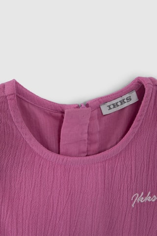 Robe trompe-l'œil - Mauve - IKKS