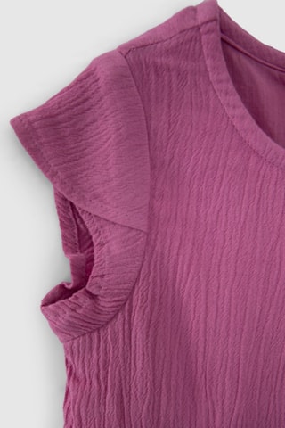 Robe trompe-l'œil - Mauve - IKKS