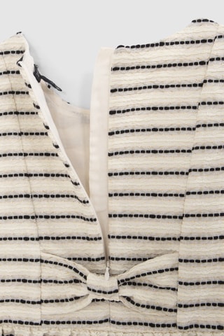 Vestido - Cru e prateado - IKKS