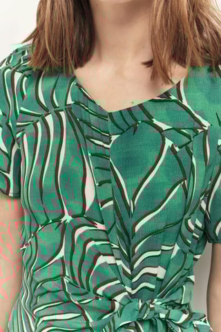 Vestido estilo patinadora - Verde - One Step