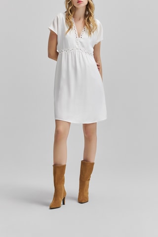 Vestido estilo patinadora - Cru - IKKS