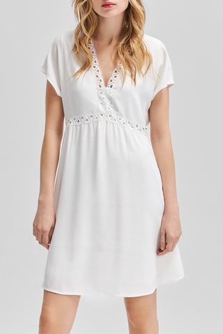 Vestido estilo patinadora - Cru - IKKS