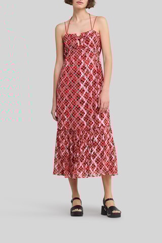 Vestido médio - Vermelho - IKKS