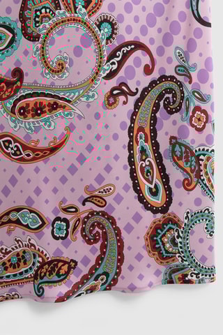 Vestido médio - Malva - IKKS