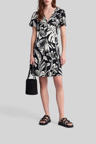 Vestido-camisa - Preto - IKKS