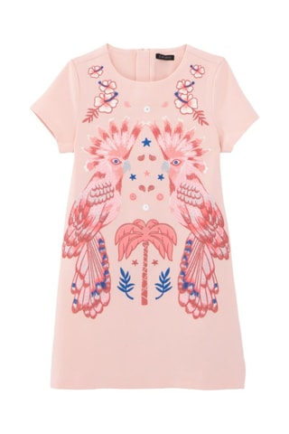 Vestido direito - Rosa - IKKS