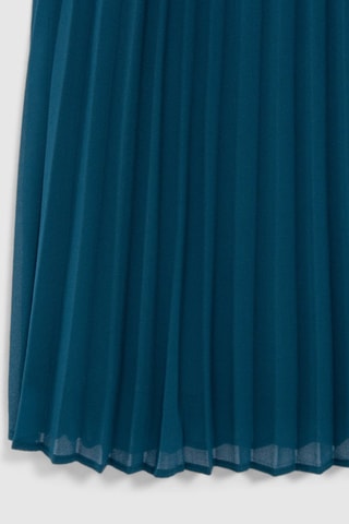 Vestido plissado - Verde - IKKS