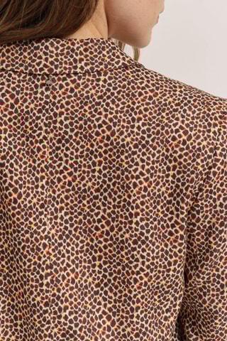 Casaco de fato em linho - Castanho - One Step