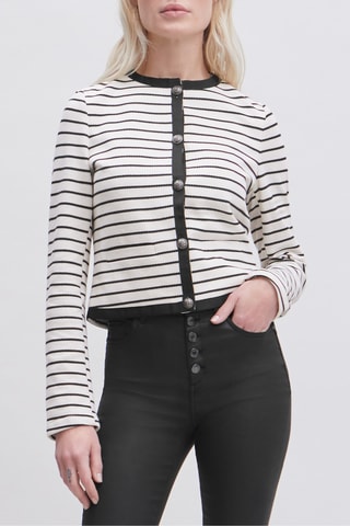 Casaco de fato - Cru e preto - IKKS