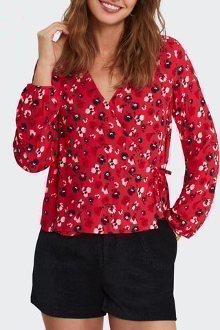 Camisa traçada - Fúcsia e preto - I.Code