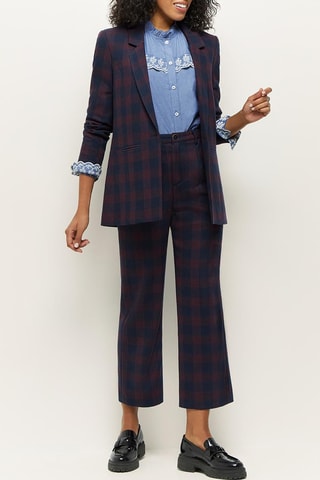 Camisa regular - Azul-claro