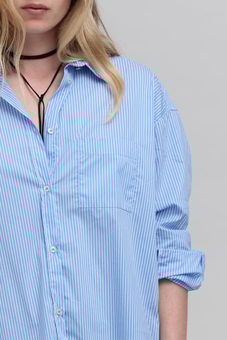 Chemisier oversize - Bleu clair - IKKS