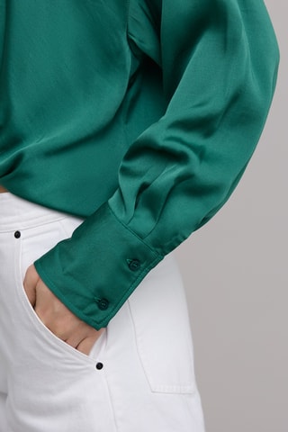 Camisa oversize - Verde - IKKS