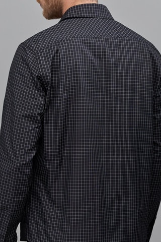 Camisa regular - Preto