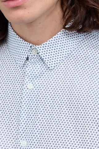 Chemise slim - Bleu marine