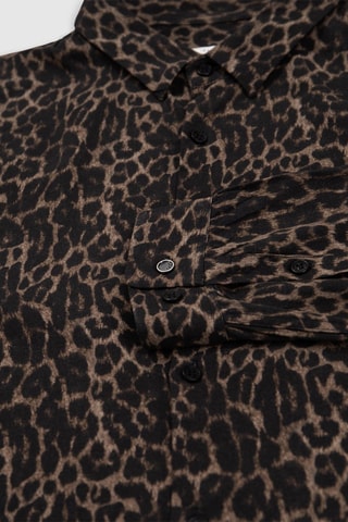 Camisa slim - Castanho