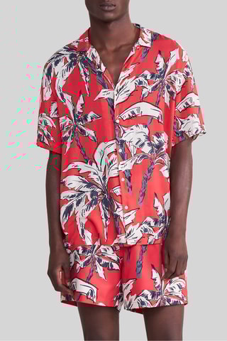 Chemise regular - Rouge - IKKS