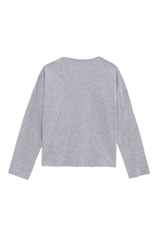 T-shirt - Cinzento mesclado - IKKS