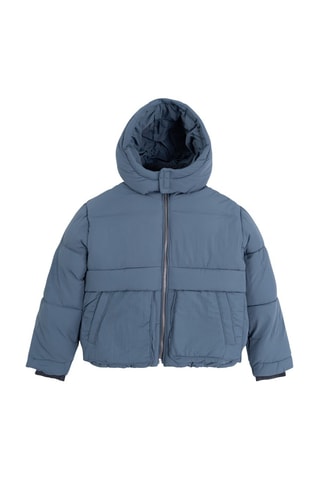 Doudoune à capuche - Bleu