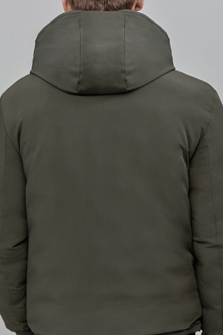 Doudoune réversible à capuche - Kaki