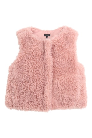 Gilet sans manches et doudoune à capuche - Rose - IKKS Junior