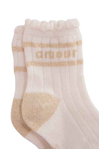 2 paires de chaussettes - Rose - IKKS