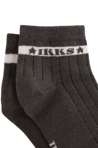 2 paires de chaussettes - Kaki - IKKS
