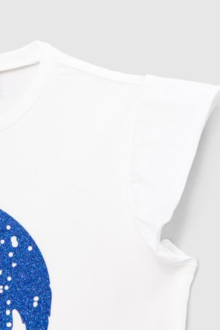 T-shirt Smiley - Branco - IKKS