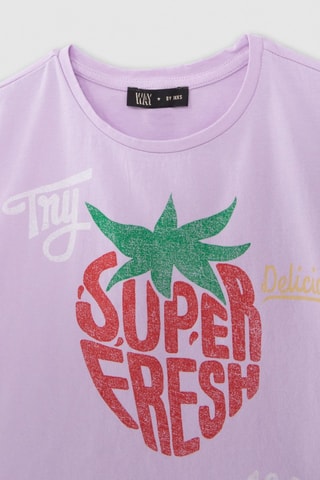 T-shirt - Malva - IKKS