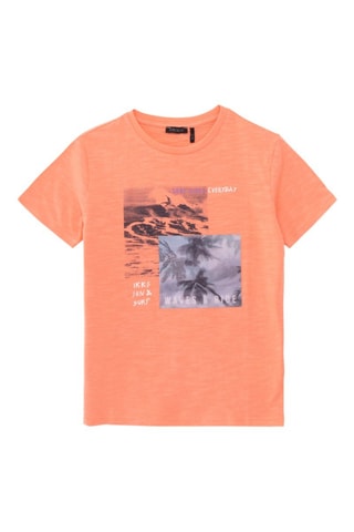 T-shirt - Laranja - IKKS