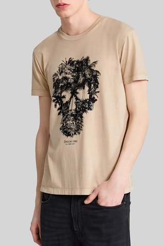 T-shirt - Areia - IKKS