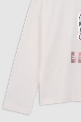 T-shirt em algodão biológico Os Minions - Cru