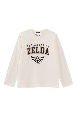 T-shirt Zelda Nintendo - Branco - IKKS Junior