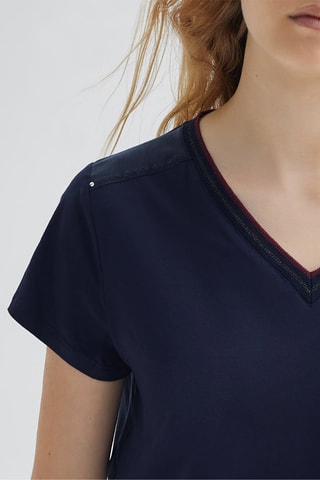 T-shirt - Azul-marinho