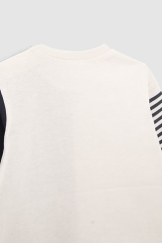 T-shirt - Cru e preto - IKKS Junior